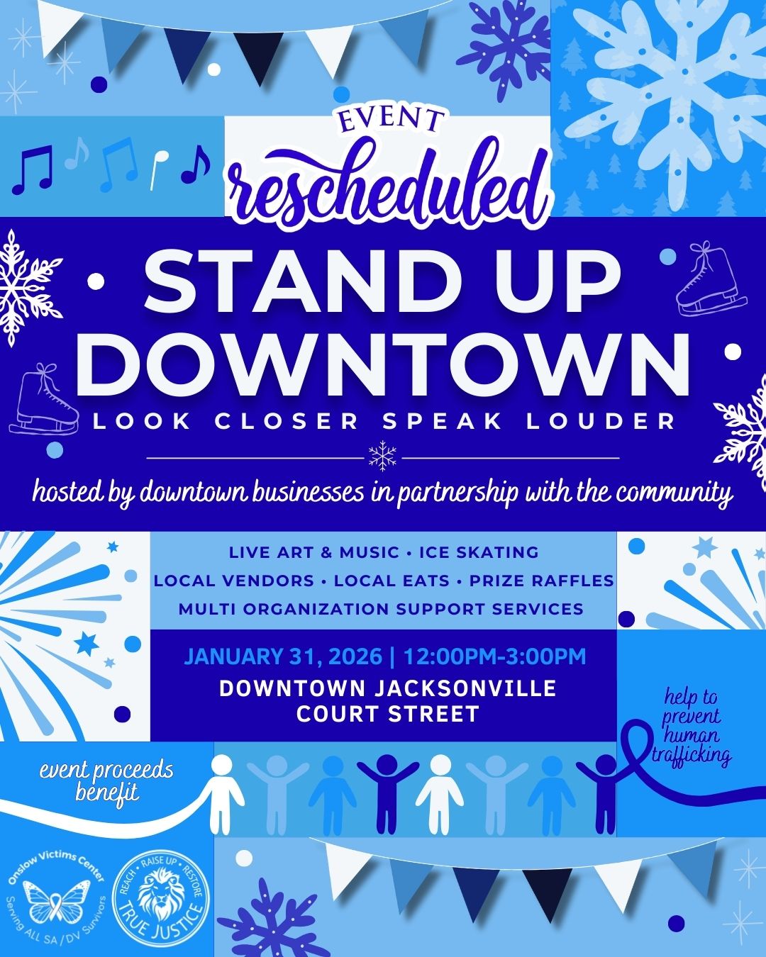 Rescheduled Stand Up Downtown